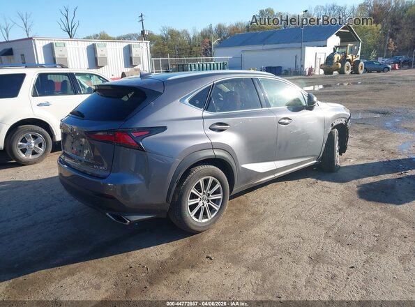 JTJDARDZ7M2251634 2021 LEXUS NX 300 Серый Задняя правая четверть