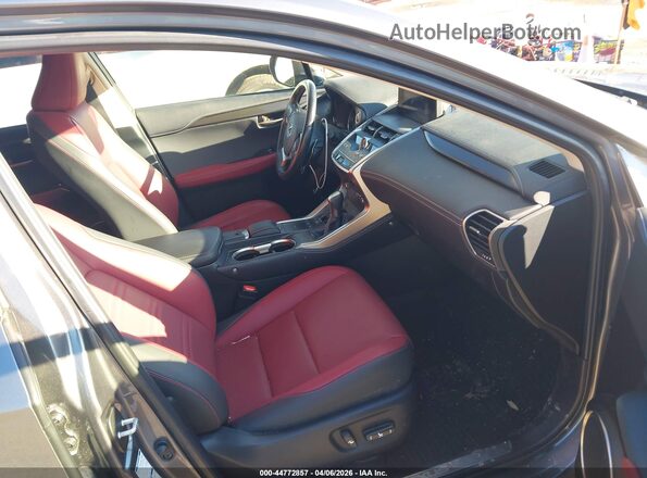 JTJDARDZ7M2251634 2021 LEXUS NX 300 Серый Вид салона спереди