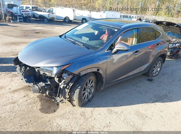 JTJDARDZ7M2251634 2021 LEXUS NX 300 Серый Передняя левая четверть