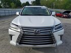 2021 Lexus Lx 570 Three-row Белый vin: JTJDY7AX4M4347521