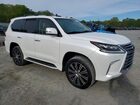 2021 Lexus Lx 570 Three-row Белый vin: JTJDY7AX4M4347521