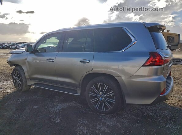 JTJDY7AX8M4350082 2021 LEXUS LX Золотой Задняя левая четверть