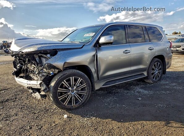 JTJDY7AX8M4350082 2021 LEXUS LX Золотой Передняя левая четверть