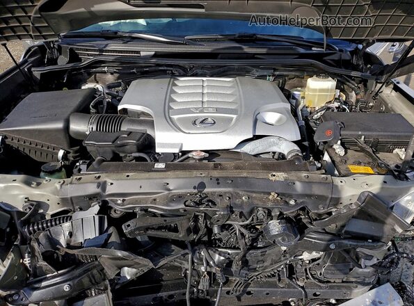 JTJDY7AX8M4350082 2021 LEXUS LX Золотой Вид подкапотного пространства