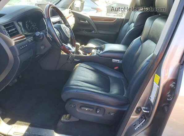 JTJDY7AX9M4356540 2021 LEXUS LX Silver Вид салону спереду