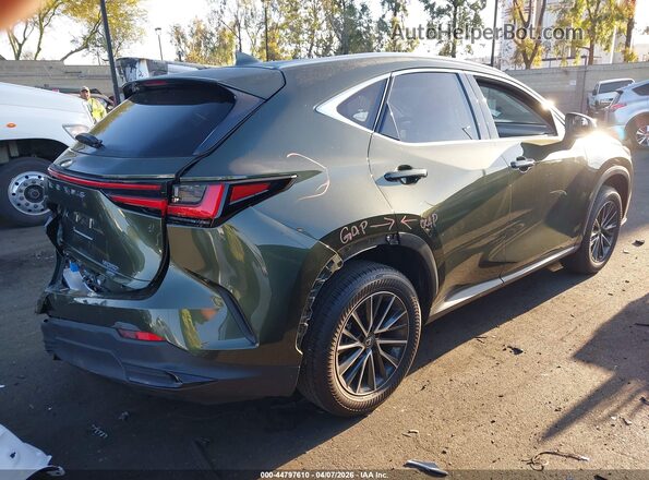 JTJGGCEZ3R2010586 2024 LEXUS NX 350 Зеленый Задняя правая четверть