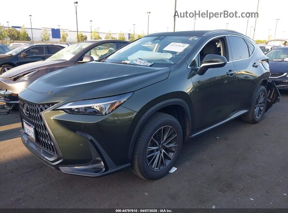 JTJGGCEZ3R2010586 2024 LEXUS NX 350 Зеленый Передняя левая четверть