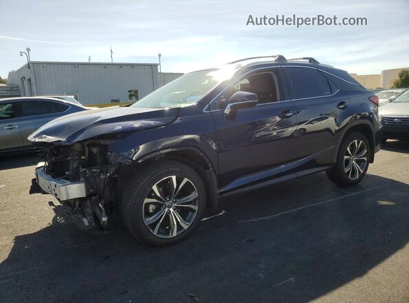 JTJHZMDA7M2052722 2021 LEXUS RX Синий Передняя левая четверть