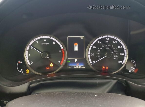 JTJSARDZ0L2229495 2020 LEXUS NX Gray Vista del cuadro de instrumentos