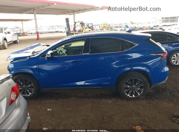 JTJSJRDZ9M2155365 2021 LEXUS NX 300H Blue Widok wnętrza 360 stopni