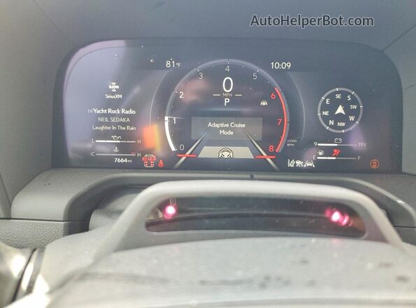 JTJTBCDX9S5068705 2025 LEXUS GX Белый Вид щитка приборов