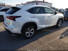 2017 Lexus Nx 200t   White vin: JTJYARBZ8H2079012