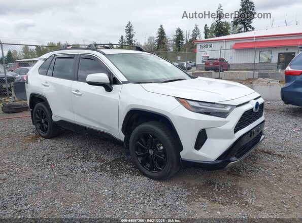 JTM16RFV3PD549057 2023 TOYOTA RAV4 HYBRID White Передня права чверть