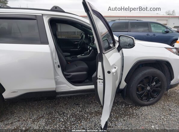 JTM16RFV3PD549057 2023 TOYOTA RAV4 HYBRID White Вид салону спереду