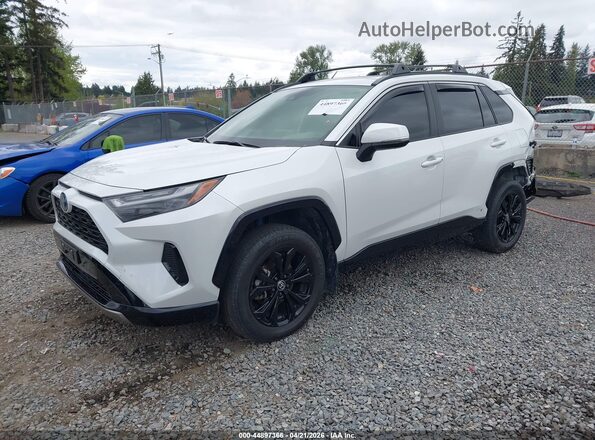 JTM16RFV3PD549057 2023 TOYOTA RAV4 HYBRID White Передня ліва чверть