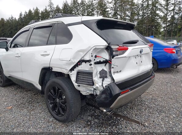 JTM16RFV3PD549057 2023 TOYOTA RAV4 HYBRID White Вид спереду