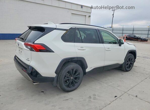 JTM16RFV4NJ015628 2022 TOYOTA RAV4 White Tył prawy