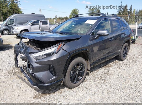 JTM16RFV5PD088475 2023 TOYOTA RAV4 HYBRID Gray Передня ліва чверть