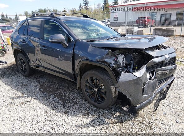 JTM16RFV5PD088475 2023 TOYOTA RAV4 HYBRID Gray Передня права чверть