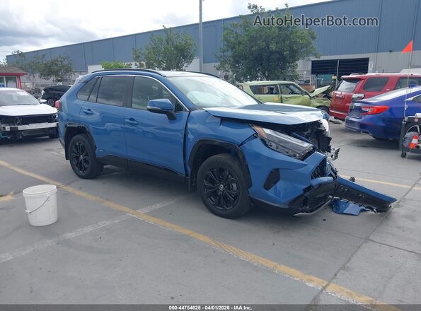 JTM16RFV8PD088972 2023 TOYOTA RAV4 HYBRID Blue Передня права чверть