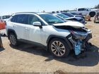2022 Toyota Rav4 Xle Premium White vin: JTMA1RFV6NJ040237