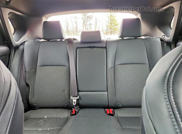 JTMAAAAA4SA073612 2025 TOYOTA LE Black Вид задніх сидінь