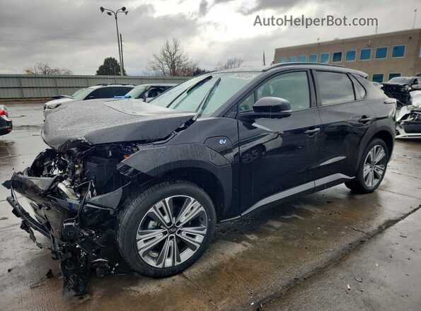 JTMABABA0RA057137 2024 SUBARU SOLTERRA Черный Передняя левая четверть