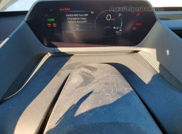 JTMABABA0RA075962 2024 SUBARU SOLTERRA Black ხელსაწყოთა პანელის ხედი