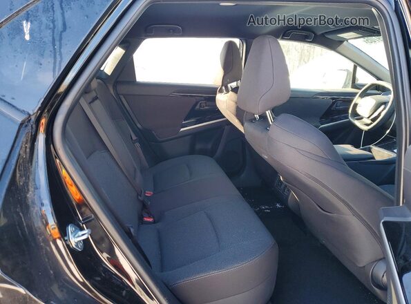 JTMABABA0RA075962 2024 SUBARU SOLTERRA Black უკანა სალონის ხედი