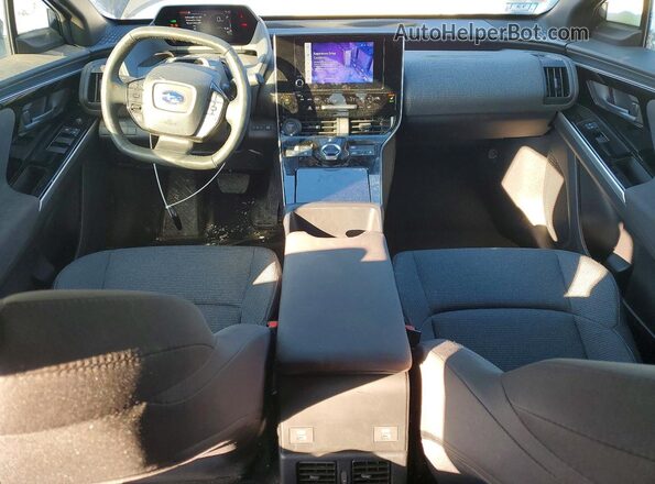 JTMABABA0RA075962 2024 SUBARU SOLTERRA Black წინა პანელის ხედი