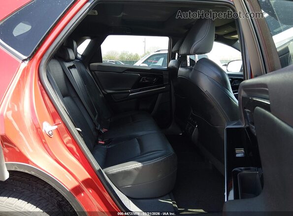 JTMABABA1PA007232 2023 SUBARU SOLTERRA Red Widok naklejki z numerem VIN