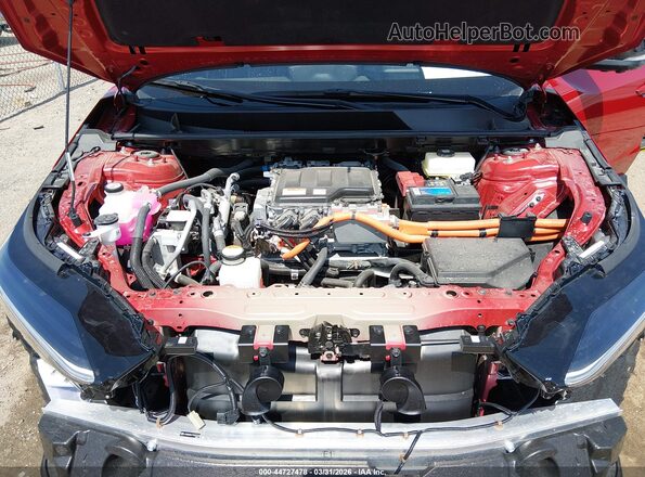 JTMABABA1PA007232 2023 SUBARU SOLTERRA Red Widok z tyłu