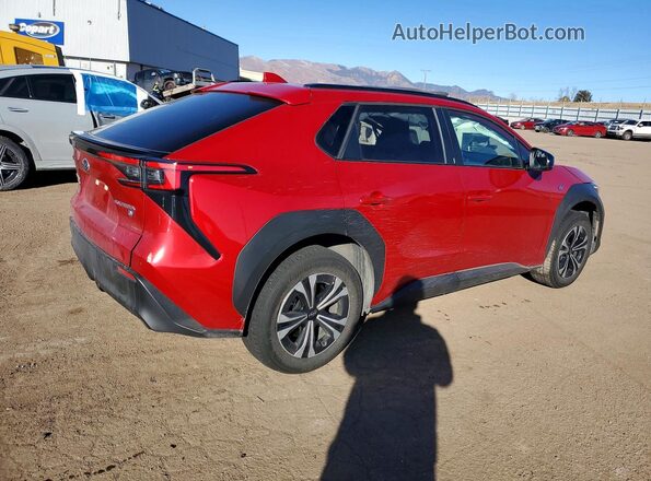 JTMABABA1SA105279 2025 SUBARU SOLTERRA Red Tył prawy
