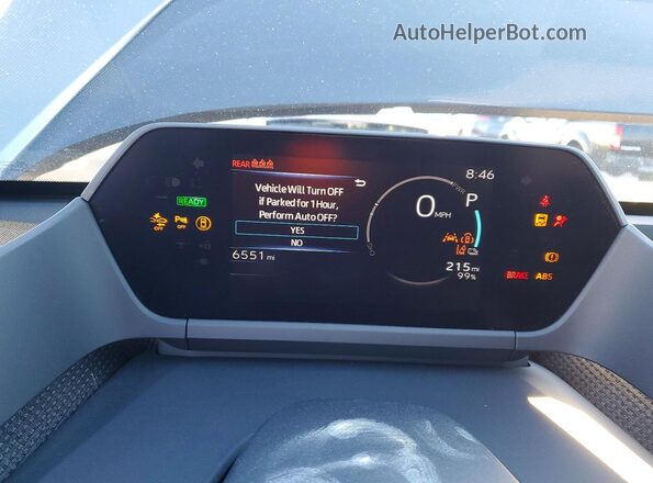 JTMABABA7RA082794 2024 SUBARU SOLTERRA Серый Вид щитка приборов