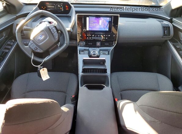 JTMABABAXRA051216 2024 SUBARU SOLTERRA Черный Вид панели приборов