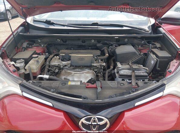 JTMBFREV6GJ090372 2016 TOYOTA LE Red Widok z tyłu