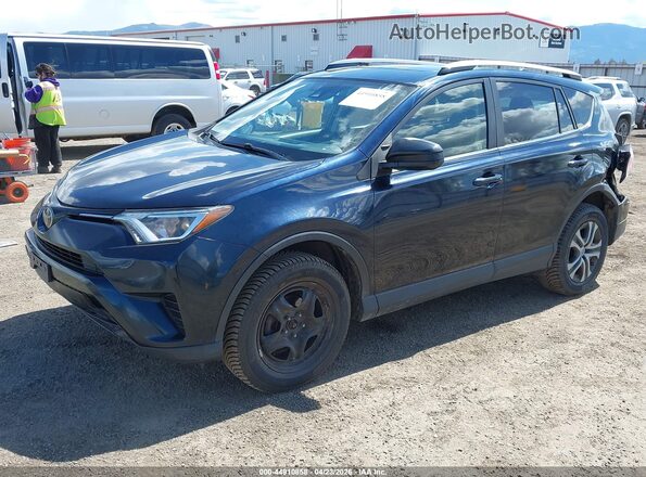 JTMBFREV9JJ205151 2018 TOYOTA LE Blue Առջևի ձախ երեք քառորդ տեսարան