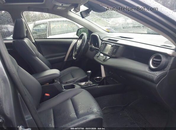 JTMDFREV6JD225610 2018 TOYOTA LIMITED Blue Front interior view