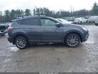 2018 Toyota Rav4 Limited Blue vin: JTMDFREV6JD225610