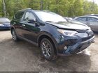 2018 Toyota Rav4 Limited Blue vin: JTMDFREV7JJ747003