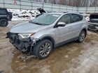2016 Toyota Rav4 Hv Limited Silver vin: JTMDJREV3GD018535