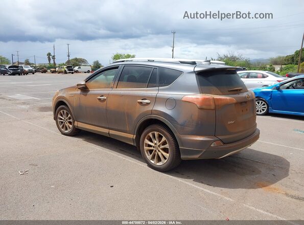 JTMDJREV5GD049317 2016 TOYOTA LIMITED Синий Задняя левая четверть