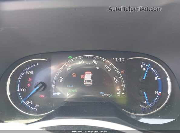 JTME6RFV0ND520808 2022 TOYOTA RAV4 HYBRID Blue Հետևի նստատեղերի տեսք