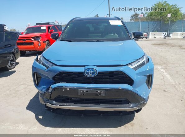 JTME6RFV0ND520808 2022 TOYOTA RAV4 HYBRID Blue Սարքավորումների վահանակի տեսք