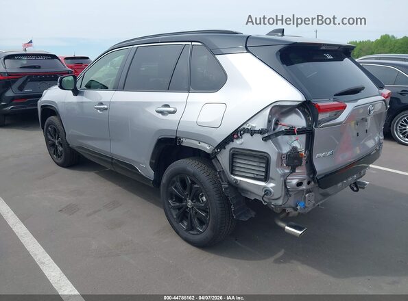 JTME6RFV4PD542572 2023 TOYOTA RAV4 HYBRID Серебряный Задняя левая четверть