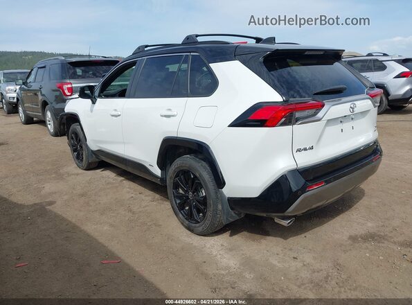 JTME6RFV6SD579180 2025 TOYOTA RAV4 HYBRID White Задня ліва чверть