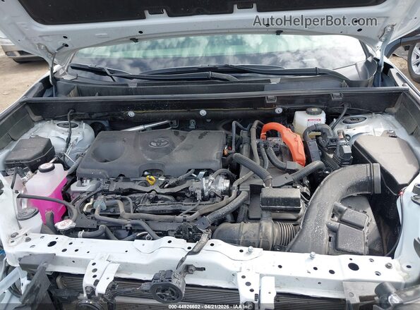 JTME6RFV6SD579180 2025 TOYOTA RAV4 HYBRID White Вид ззаду
