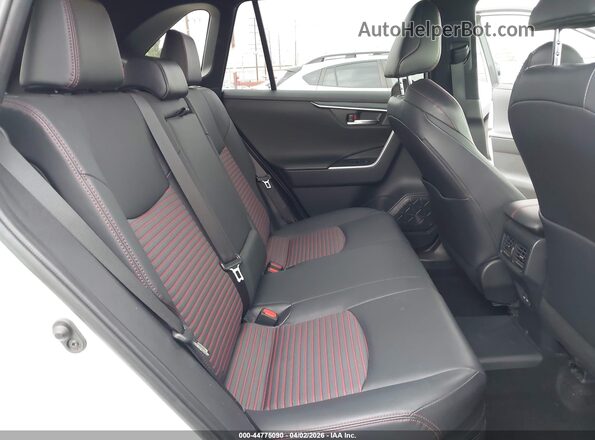 JTMEB3FV2ND078395 2022 TOYOTA RAV4 PRIME White Widok naklejki z numerem VIN
