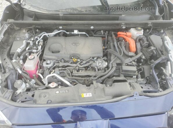 JTMEB3FV2PD159416 2023 TOYOTA RAV4 Blue Вид підкапотного простору