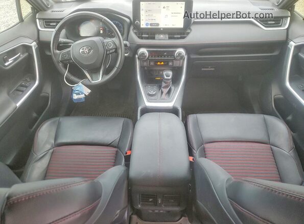 JTMEB3FV2PD159416 2023 TOYOTA RAV4 Blue Вид панелі приладів